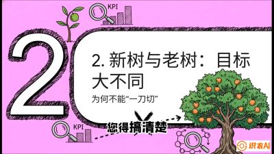 第3节：【春肥策略】开春底肥：新树&ldquo;扩版图&rdquo;，老树&ldquo;点引擎&rdquo;，课程：《柑橘底肥&ldquo;翻身账&rdquo;：从改土到高产的实战全书》