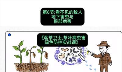 第06节：看不见的敌人&mdash;&mdash;地下害虫与根部病害，课程：《茗茶卫士&mdash;&mdash;茶叶病虫害绿色防控实战课》#识农AI