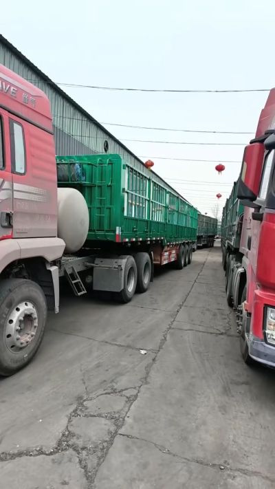 2月23号，源沃肥业排队装车中